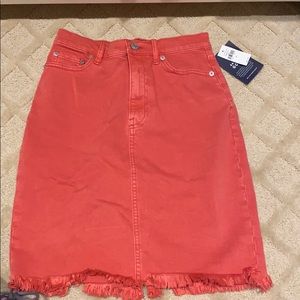 Gap denim pencil skirt 5 pocket size 24